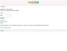 Tablet Screenshot of m.mobilink.az